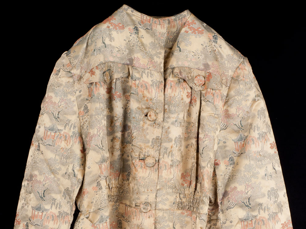 Robe that Margit Weiner wore after escaping Vienna for Shanghai