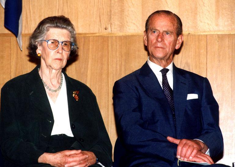 The Ceremony at Yad Vashem in Honor of Princess Alice, 30 October 1994