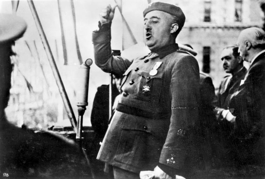 Francisco Franco, Bilbao, España, junio de 1939.