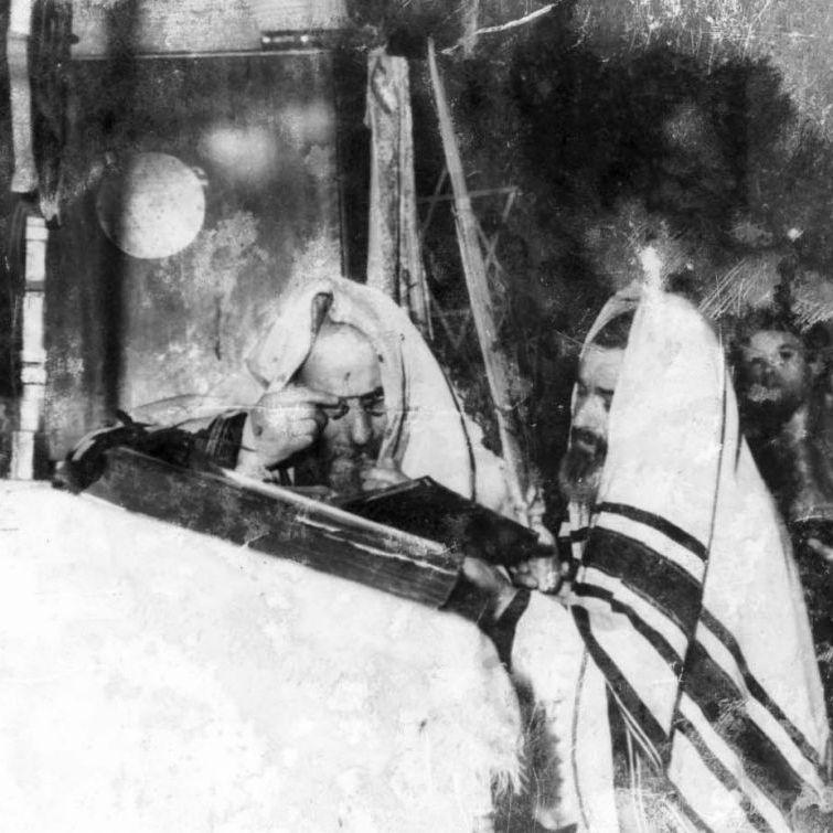 Prayer in the Lodz Ghetto