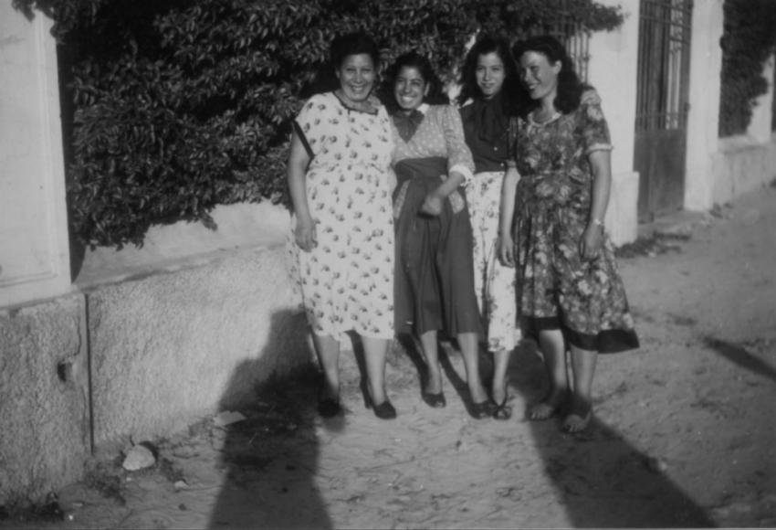 Women from the Mesika-Zigdon family,Tripoli, Libya, 1947