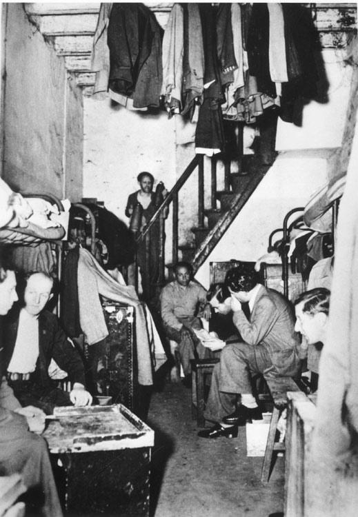 Jewish Refugees from Europe in one of the ‘Houses’ Established in Shanghai in the Early 1940’s
