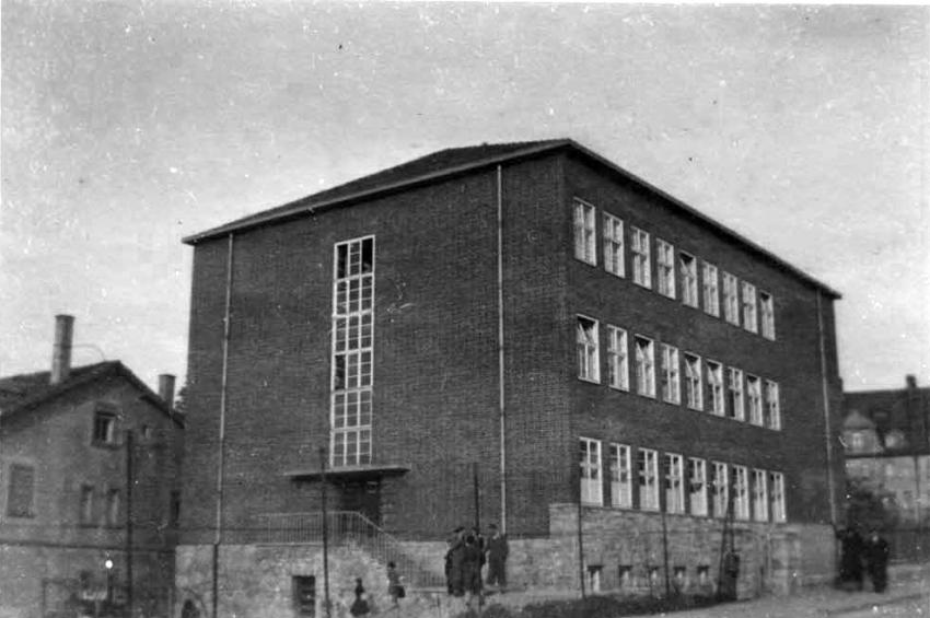 Würzburg, the building of the Jewish Teachers Seminary, Prewar.