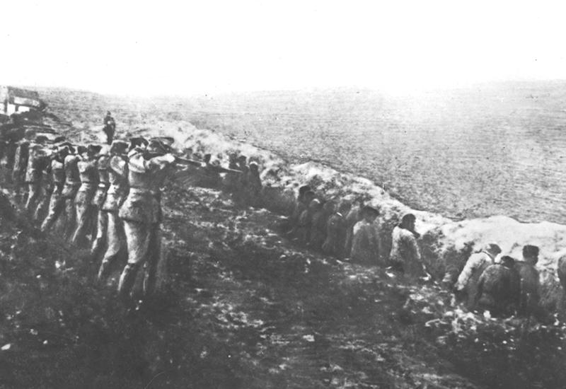 הוצאה להורג על ידי האיינזצגרופן בזמן מבצע ברברוסה, ברית המועצות, 1941