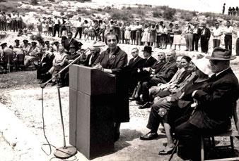 The Inauguration of the Avenue of the Righteous Among the Nations, 1962