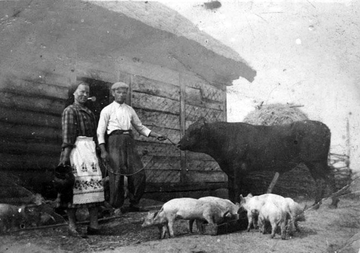 Pavel Gerasimchik et sa femme