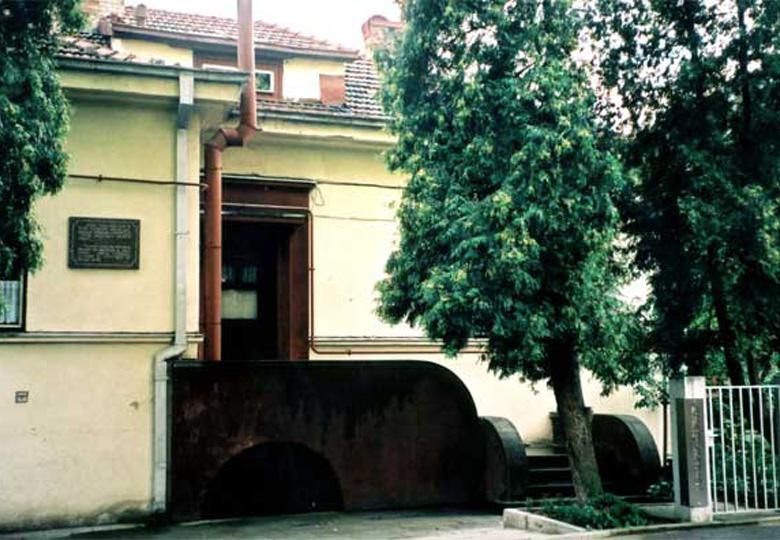 Das japanische Konsulatsgebäude in Kowno