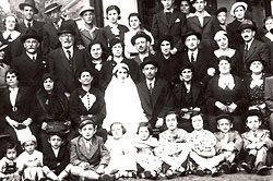 Nagyvárad, Magyarország, 1936, zsidó esküvői fénykép