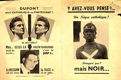 Franciarország, zsidóellenes, rasszista propaganda brosúra