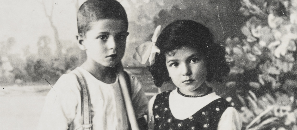 Kurt und Ilse Bähr in Bassum, Deutschland, 1920er Jahre