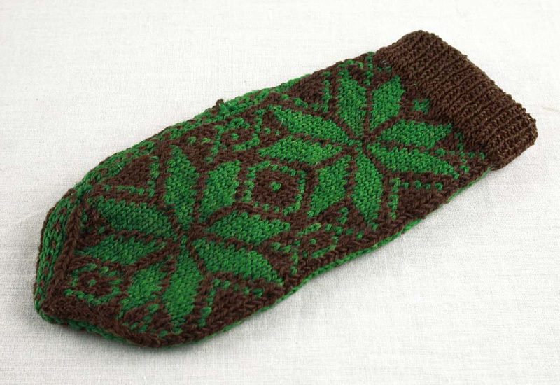 Mitten knitted by Kala Londner from Dąbrowa Górnica, Poland